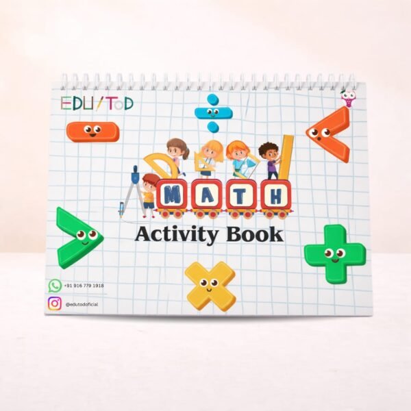 Math Activity Book for Toddlers