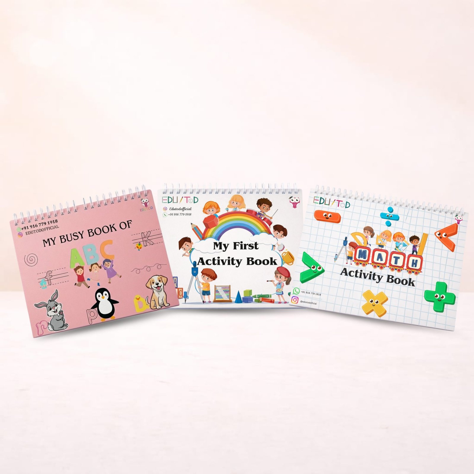 All-in-One Learning Kit (Set of 3 Activity Books)