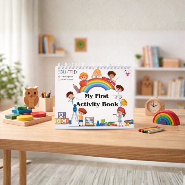 My First Activity Book Velcro activity book for toddlers India