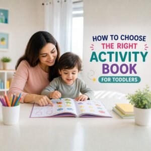 how to choose activity book for toddlers