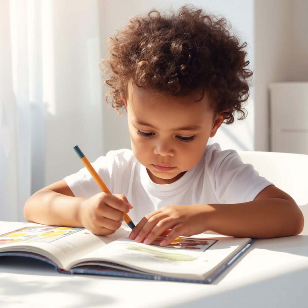 activity books improve focus in kids